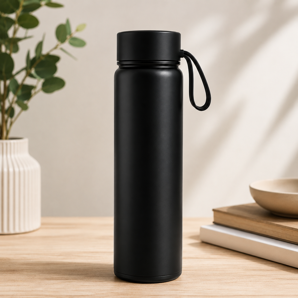 Botella Térmica Negra 500 ml